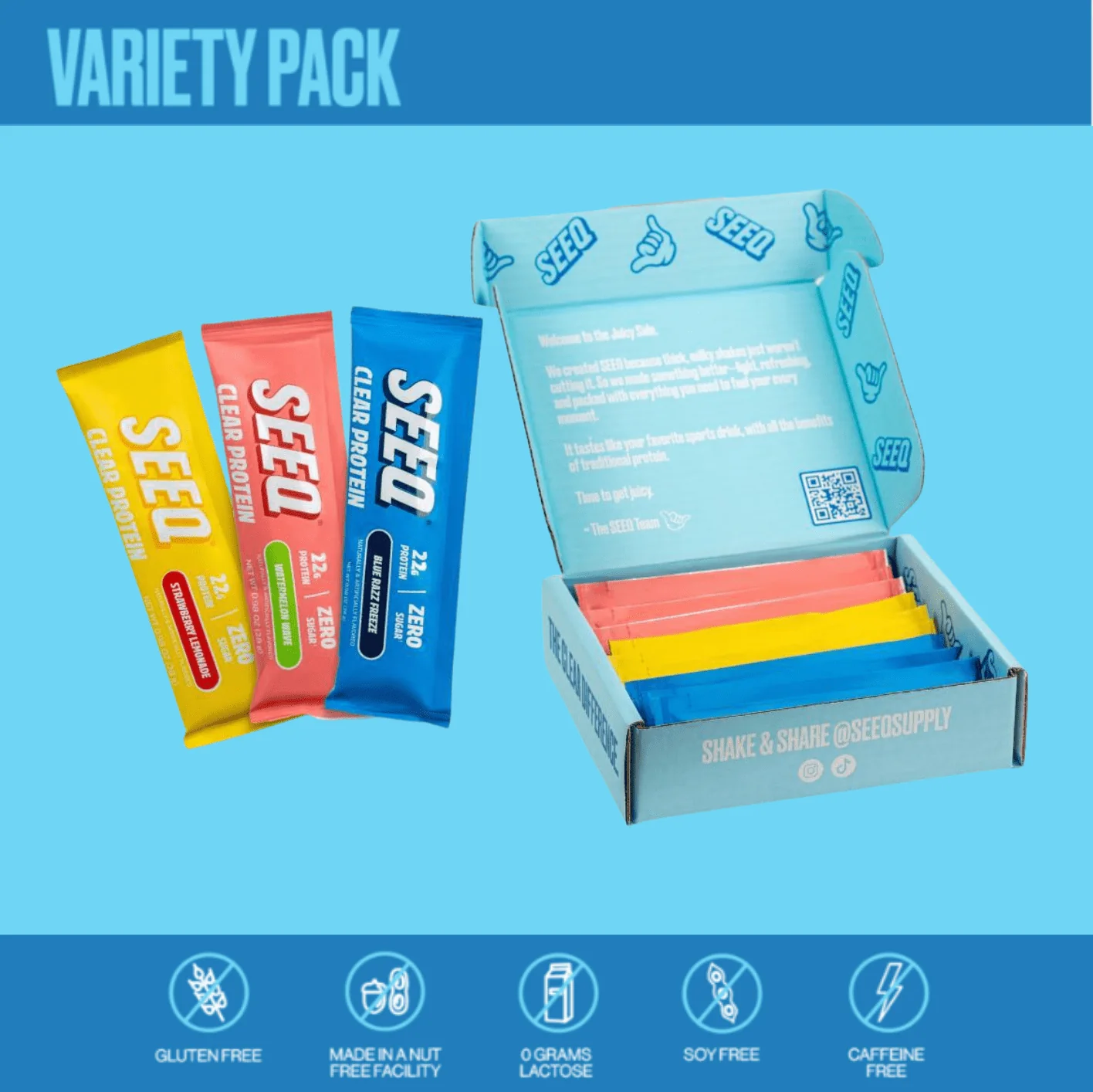 Clear Protein Variety Pack
